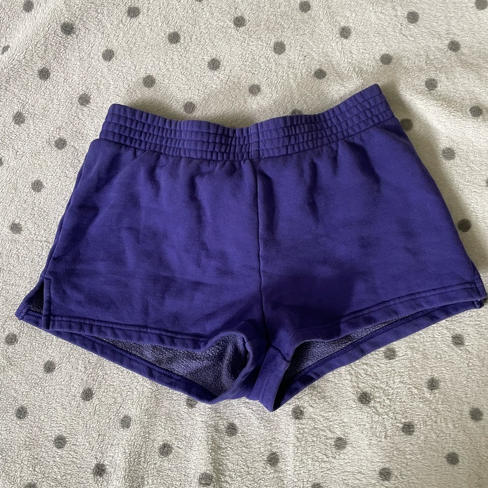 TNA Deep Purple High-Rise Athletic Shorts